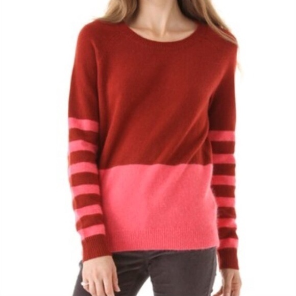 Madewell Sweaters - Madewell Wallace Mixer Stripe Color Block Sweater